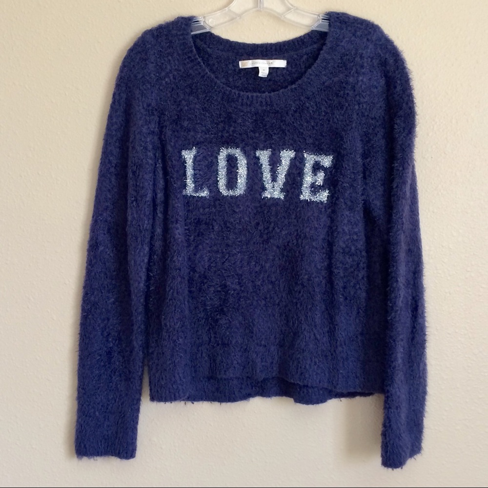 Lauren Conrad Navy Sweater